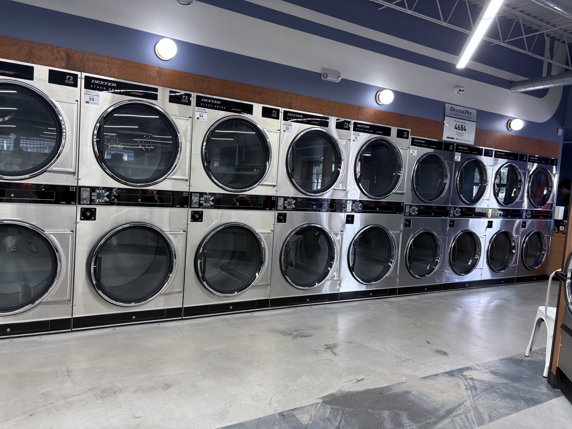 Laundry Lounge laundromat interior in Colorado Springs