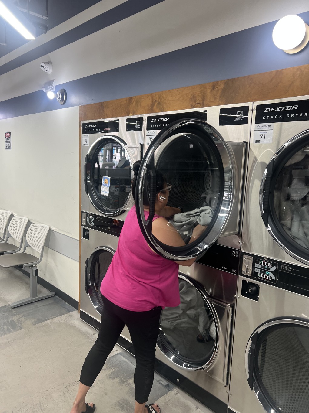 Wash and fold laundry service at Laundry Lounge on E Pikes Peak Ave