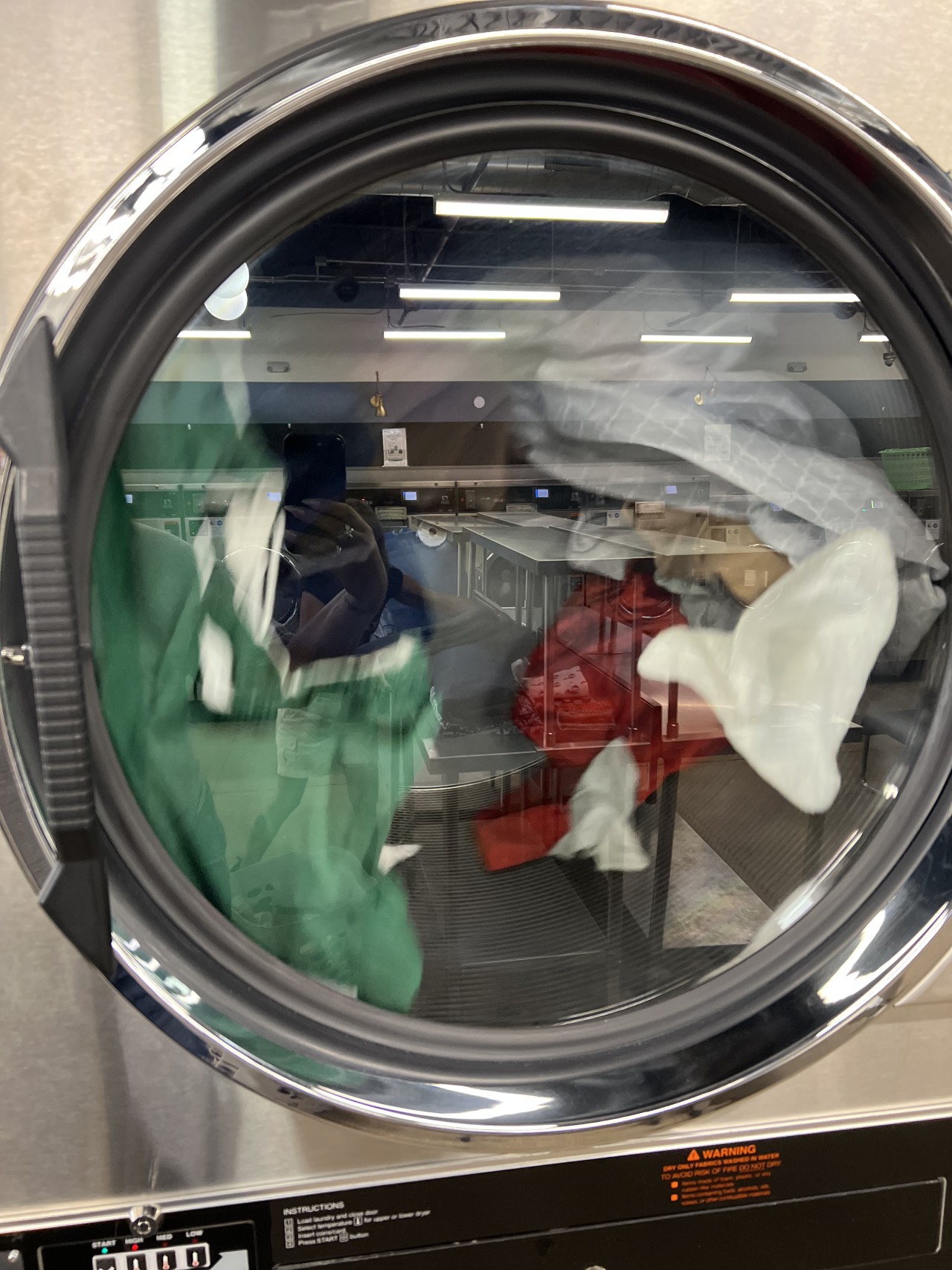 Commercial laundry service at Laundry Lounge on S Academy Blvd