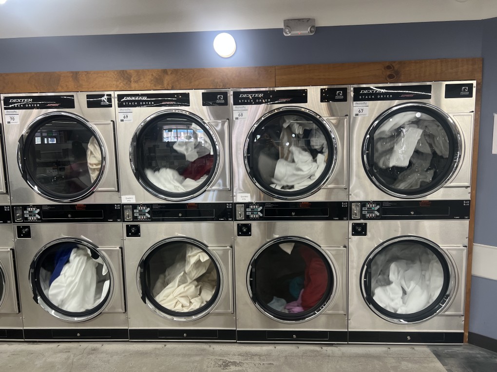 Laundry Lounge laundromat interior in Colorado Springs