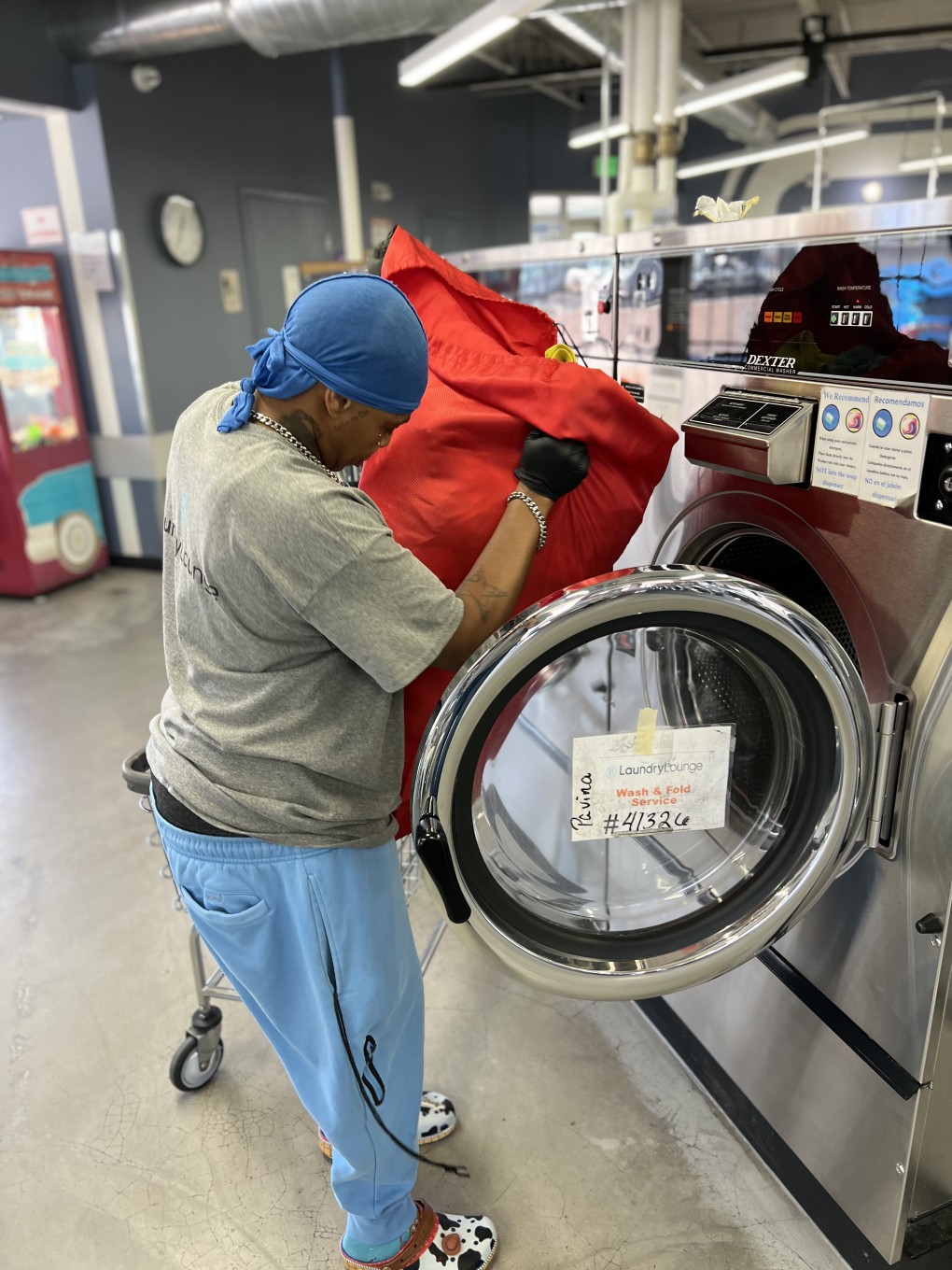 Laundry Lounge laundromat interior in Colorado Springs