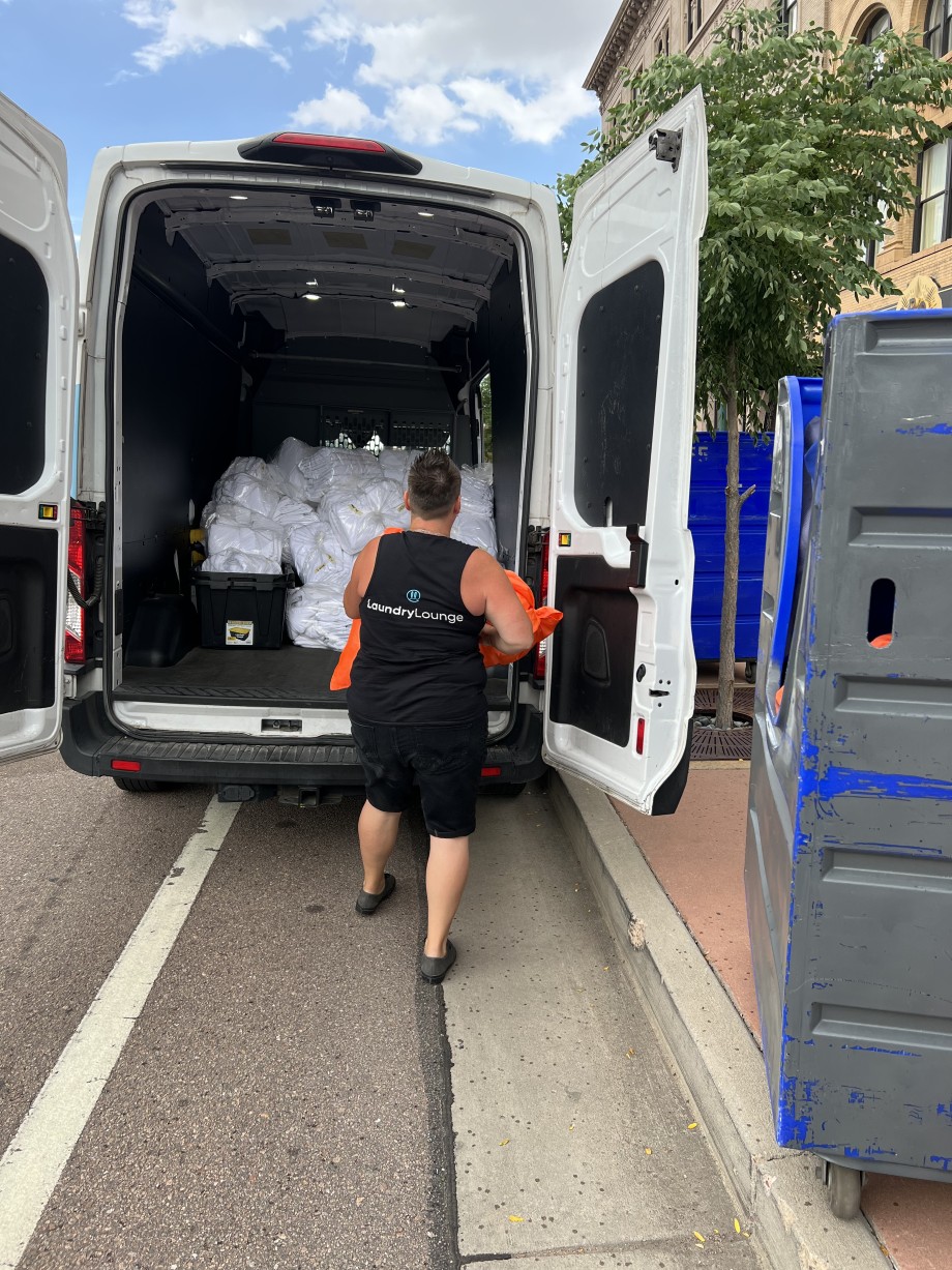 Uniform laundry pickup and delivery service in Colorado Springs
