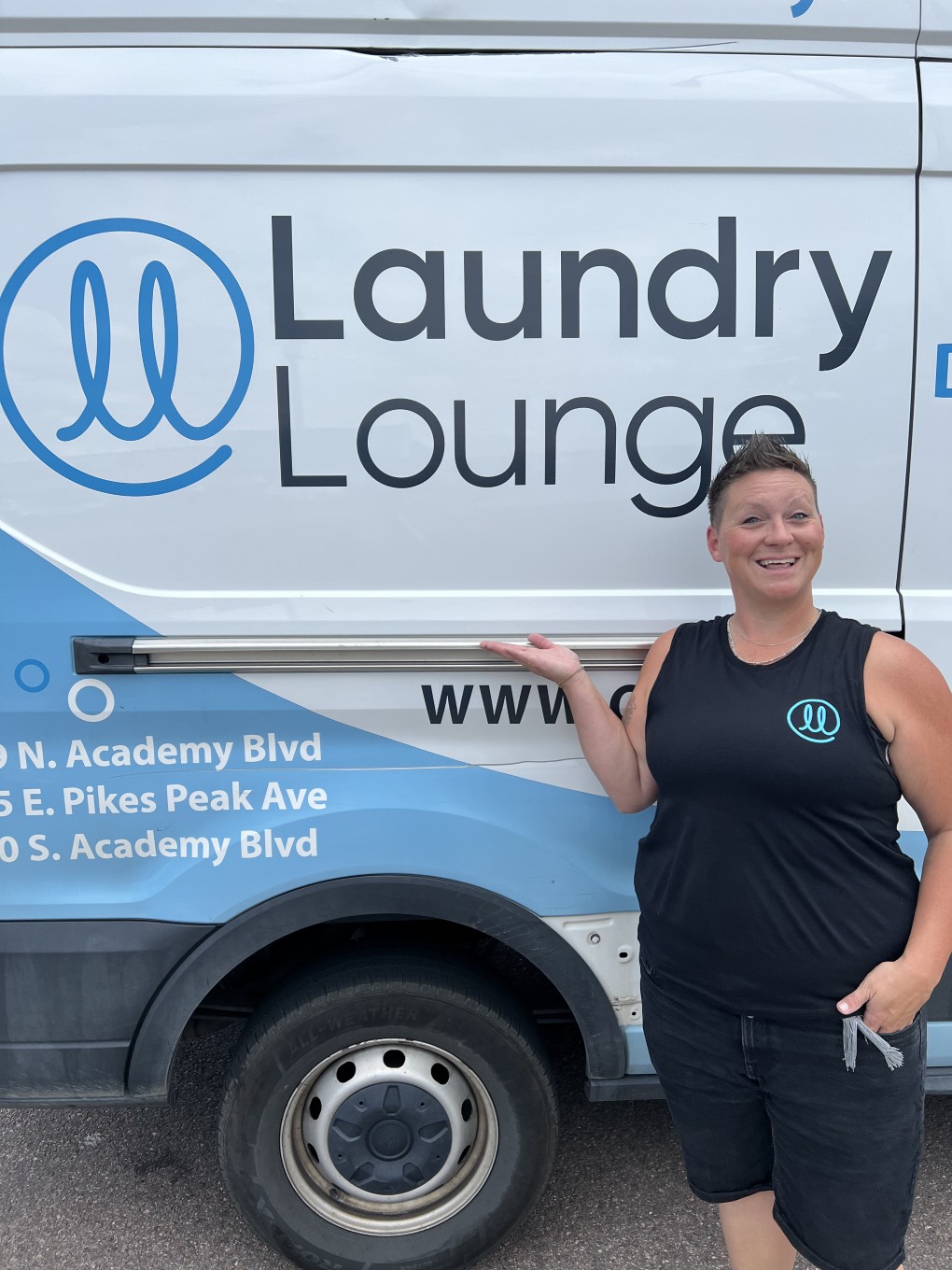 Laundry Lounge laundromat interior in Colorado Springs